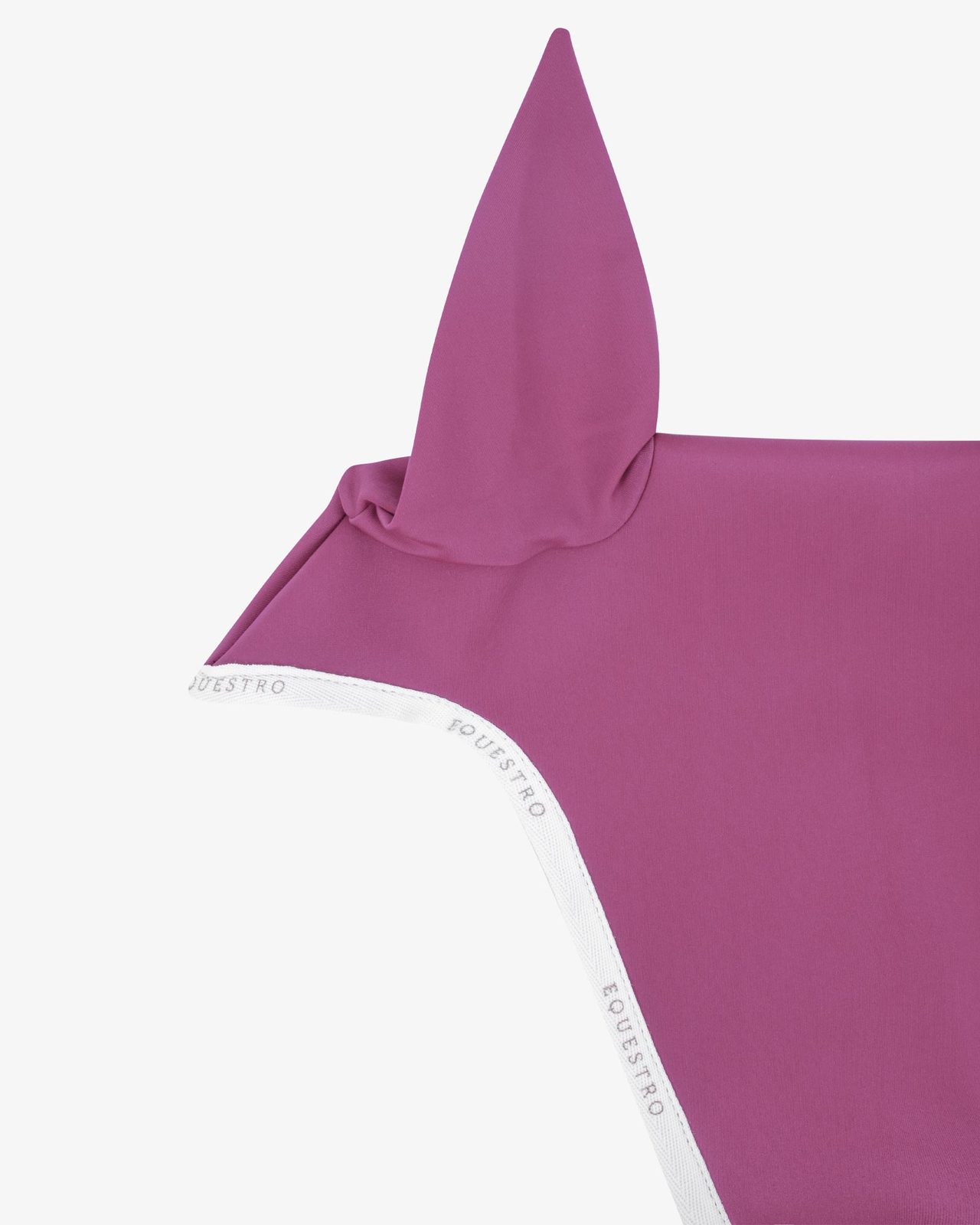 Fly veil in technical fabric with noseband attachment