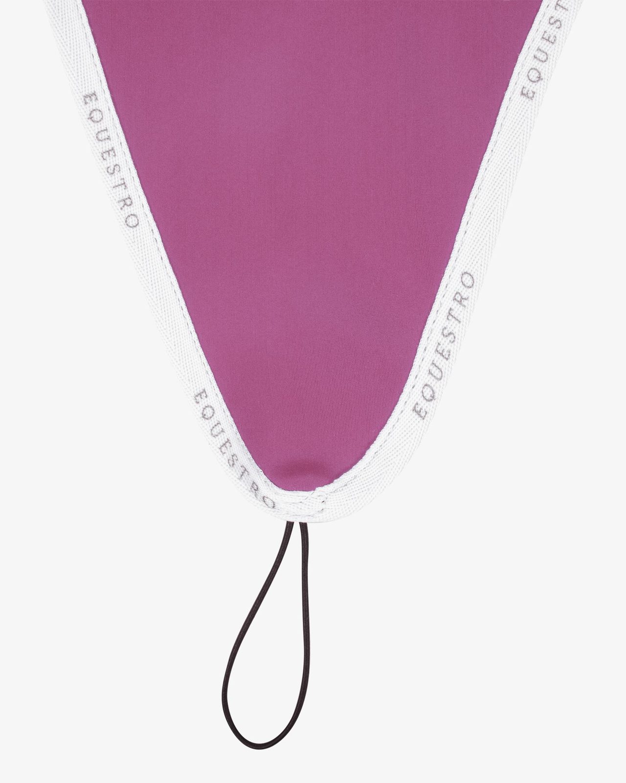 Fly veil in technical fabric with noseband attachment