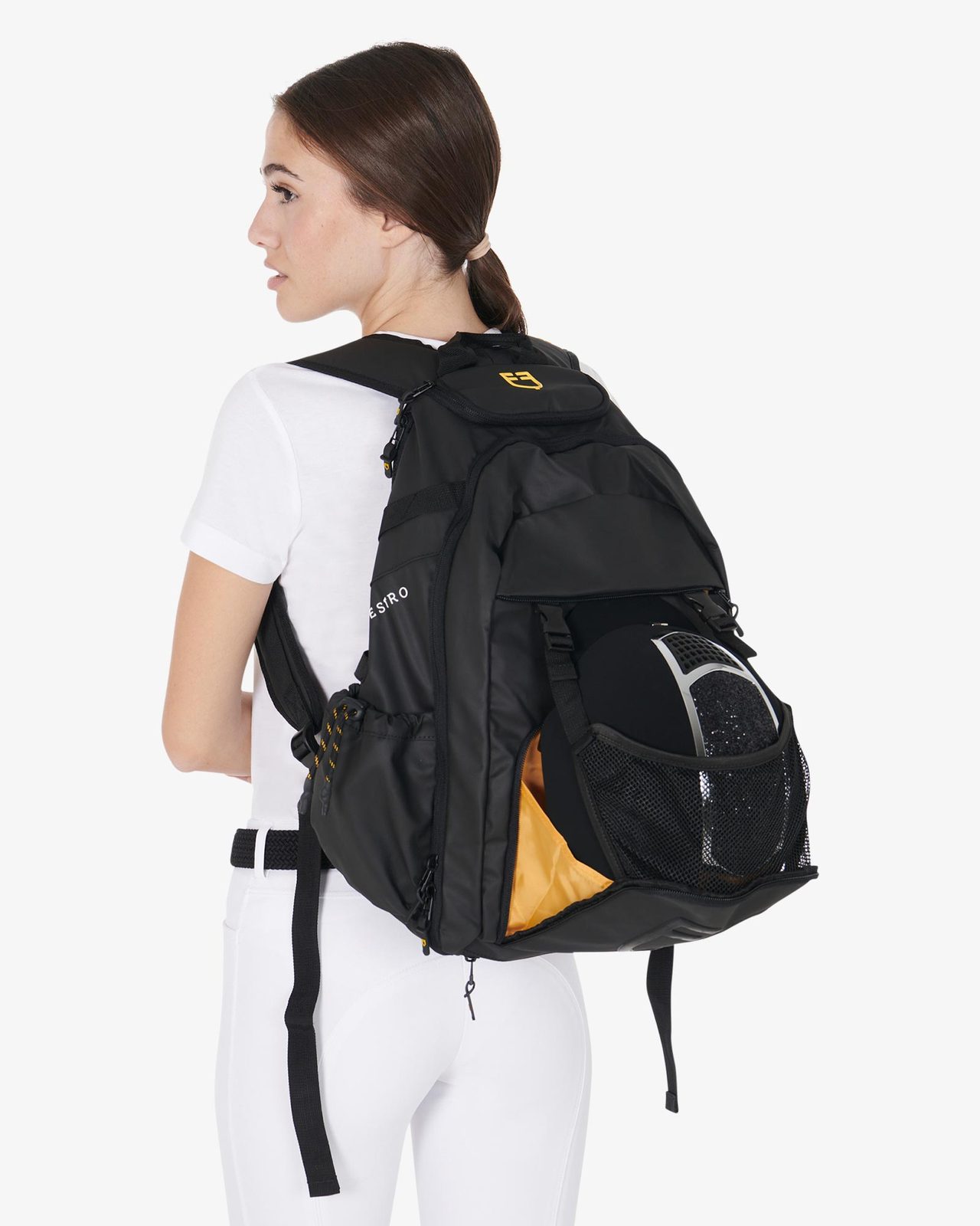 Multi-pocket unisex technical backpack