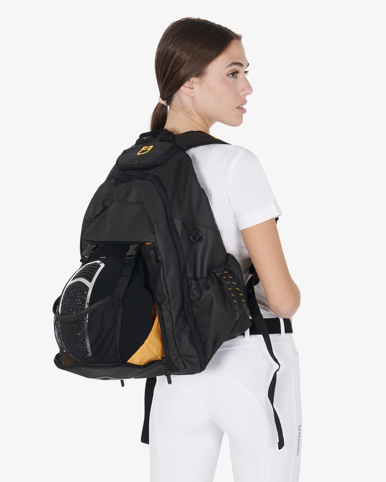 Multi-pocket unisex technical backpack