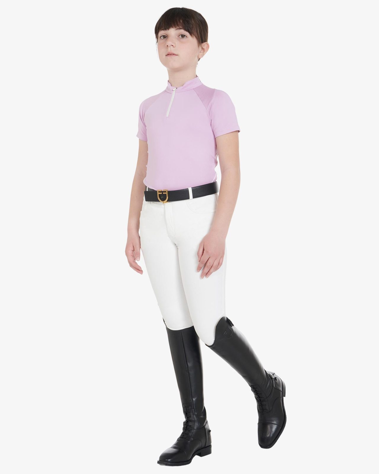 Kids' unisex breeches in technical fabric