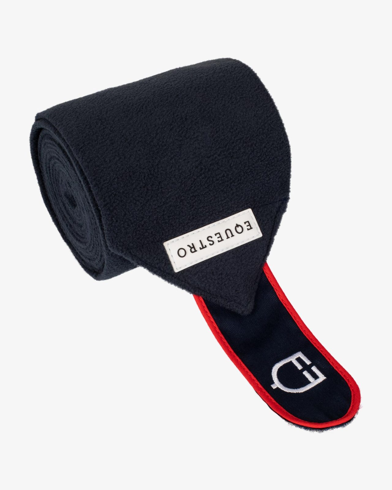 Fleece bandages with hook-and-loop fastening