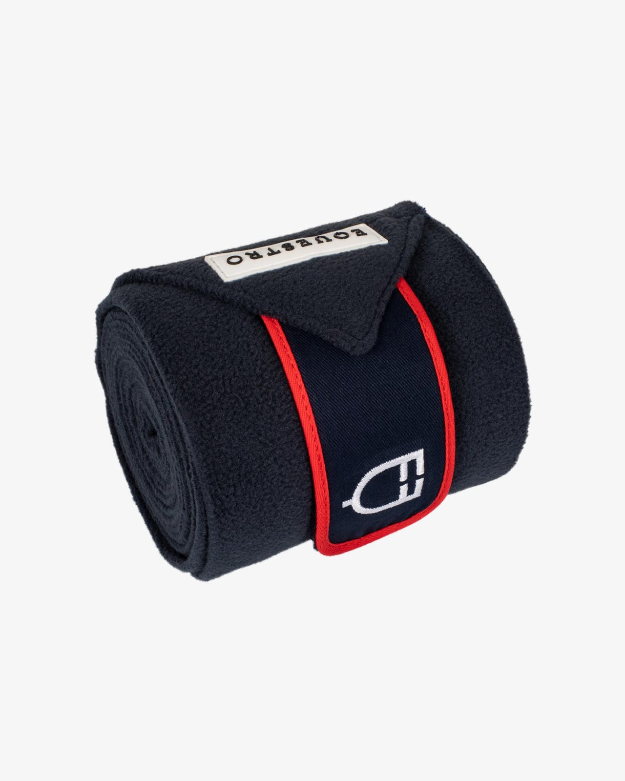 Fleece bandages with hook-and-loop fastening