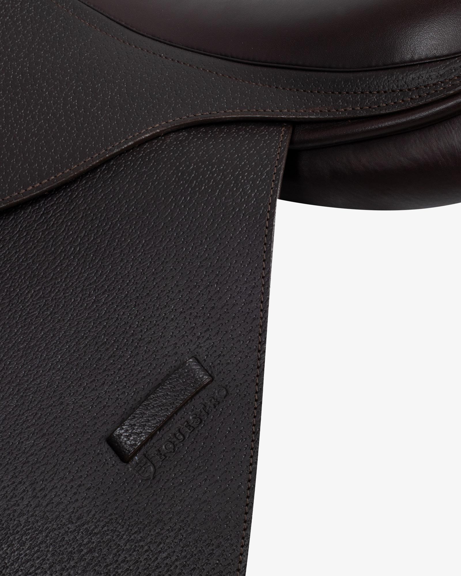 HKM Sella In Cuoio Per Cavallo – Modello 12394 – Colore Nero, Taglia 50 – Anatomica, Morbida E Durevole