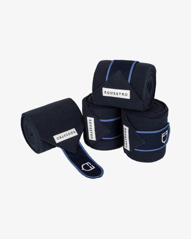 Breathable fleece pony bandages
