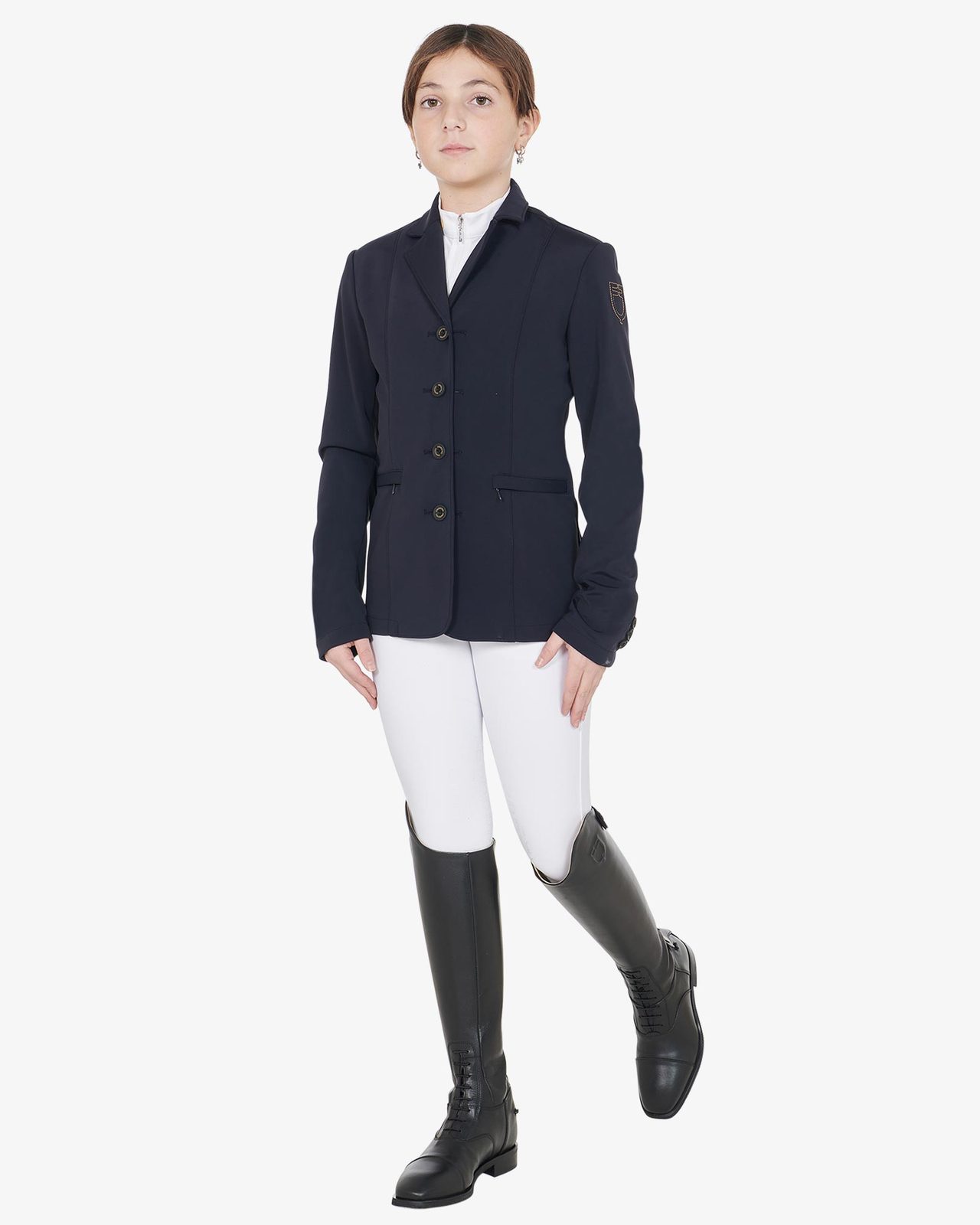 Kids' jacket with four buttons