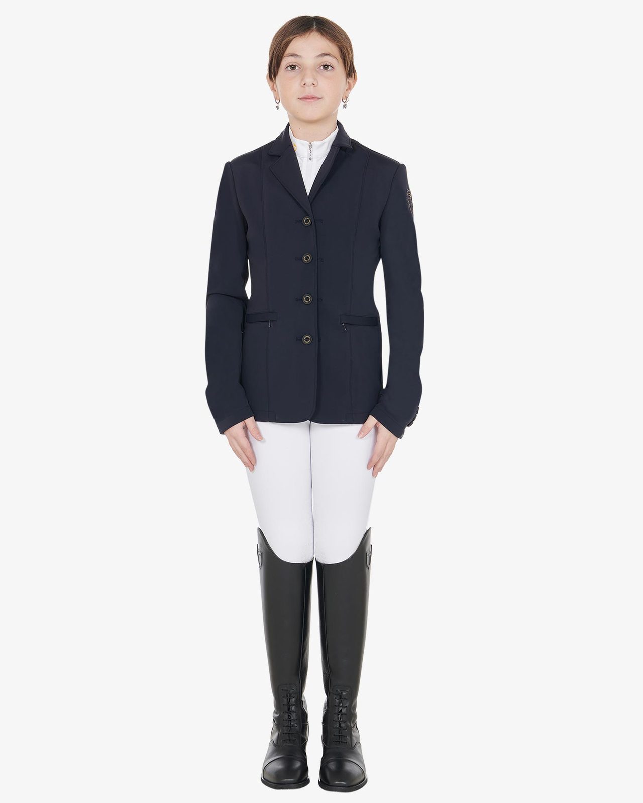 Kids' jacket with four buttons