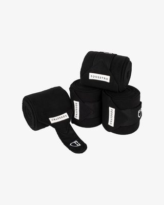 Breathable fleece pony bandages