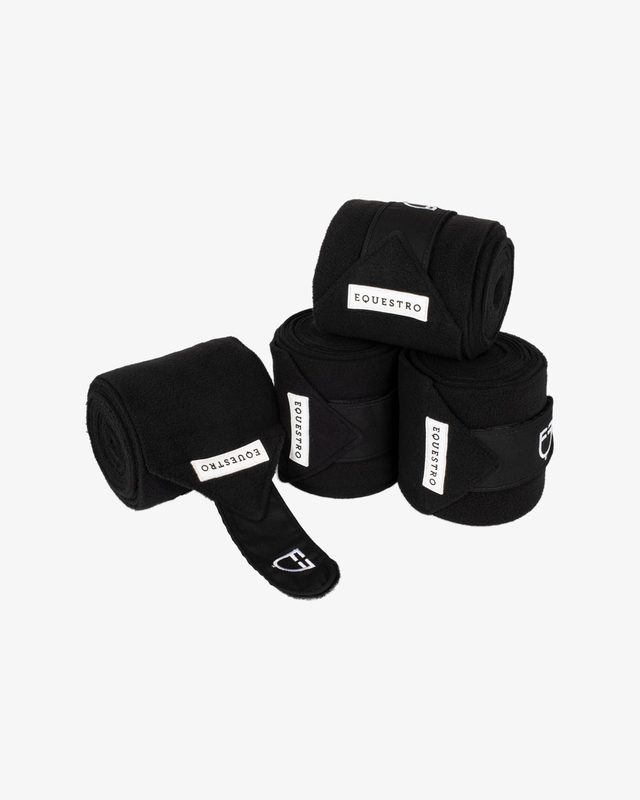 Breathable fleece pony bandages