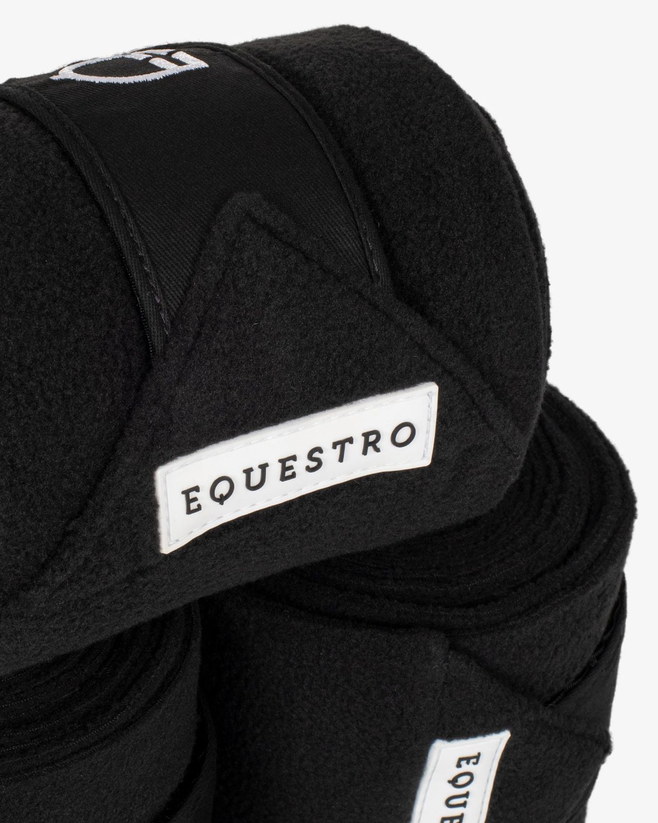 Breathable fleece pony bandages