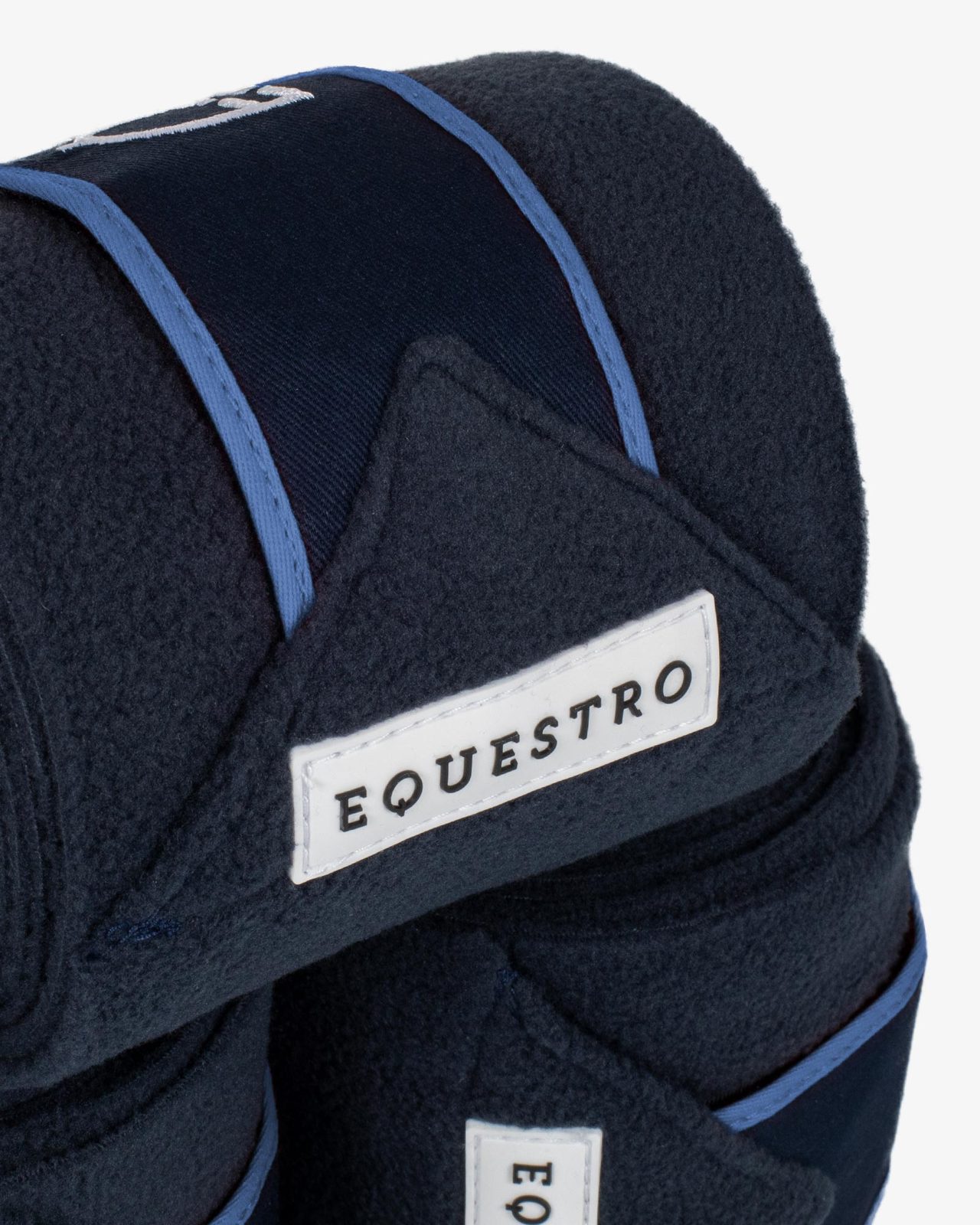 Fleece bandages with hook-and-loop fastening