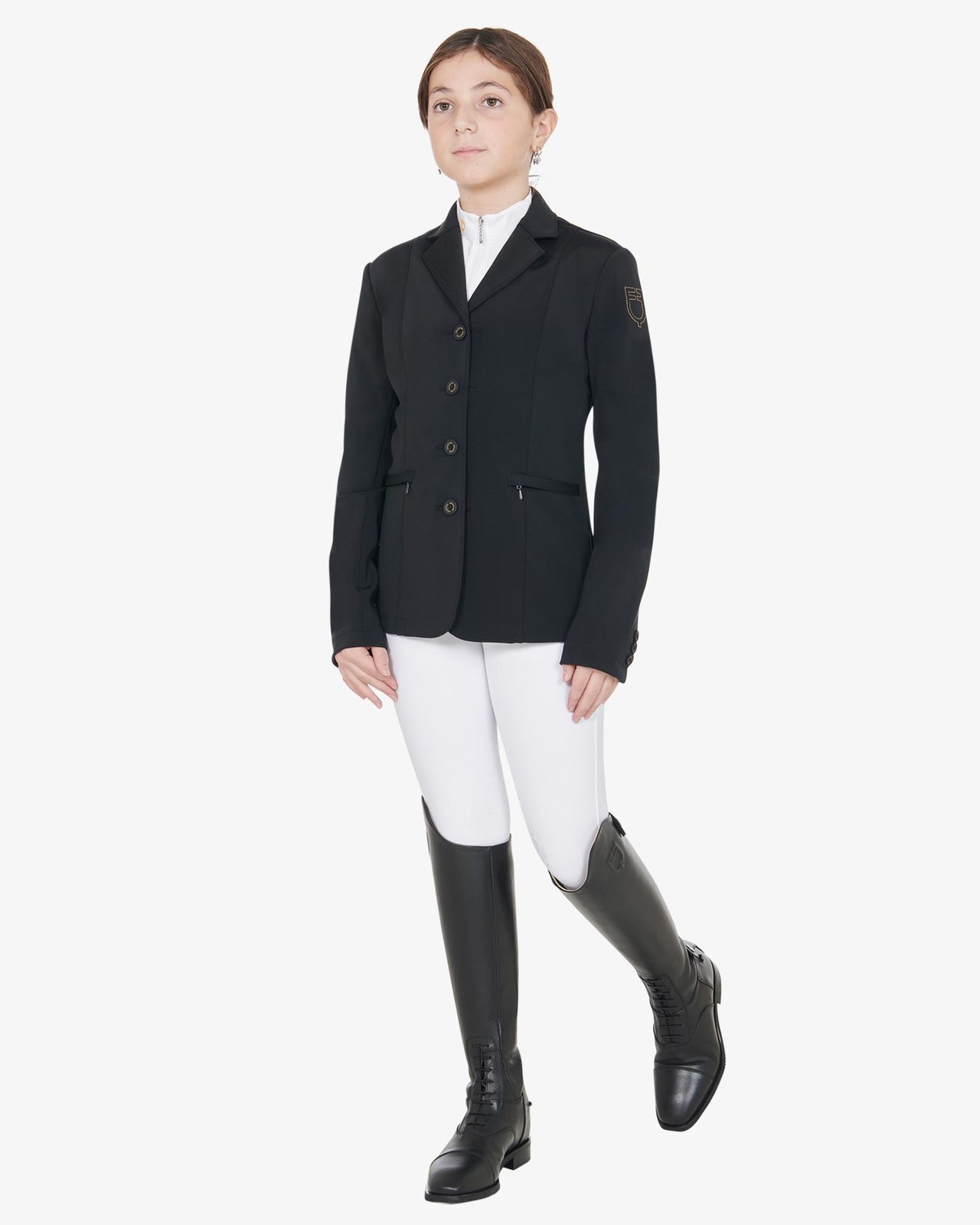 Kids' jacket with four buttons