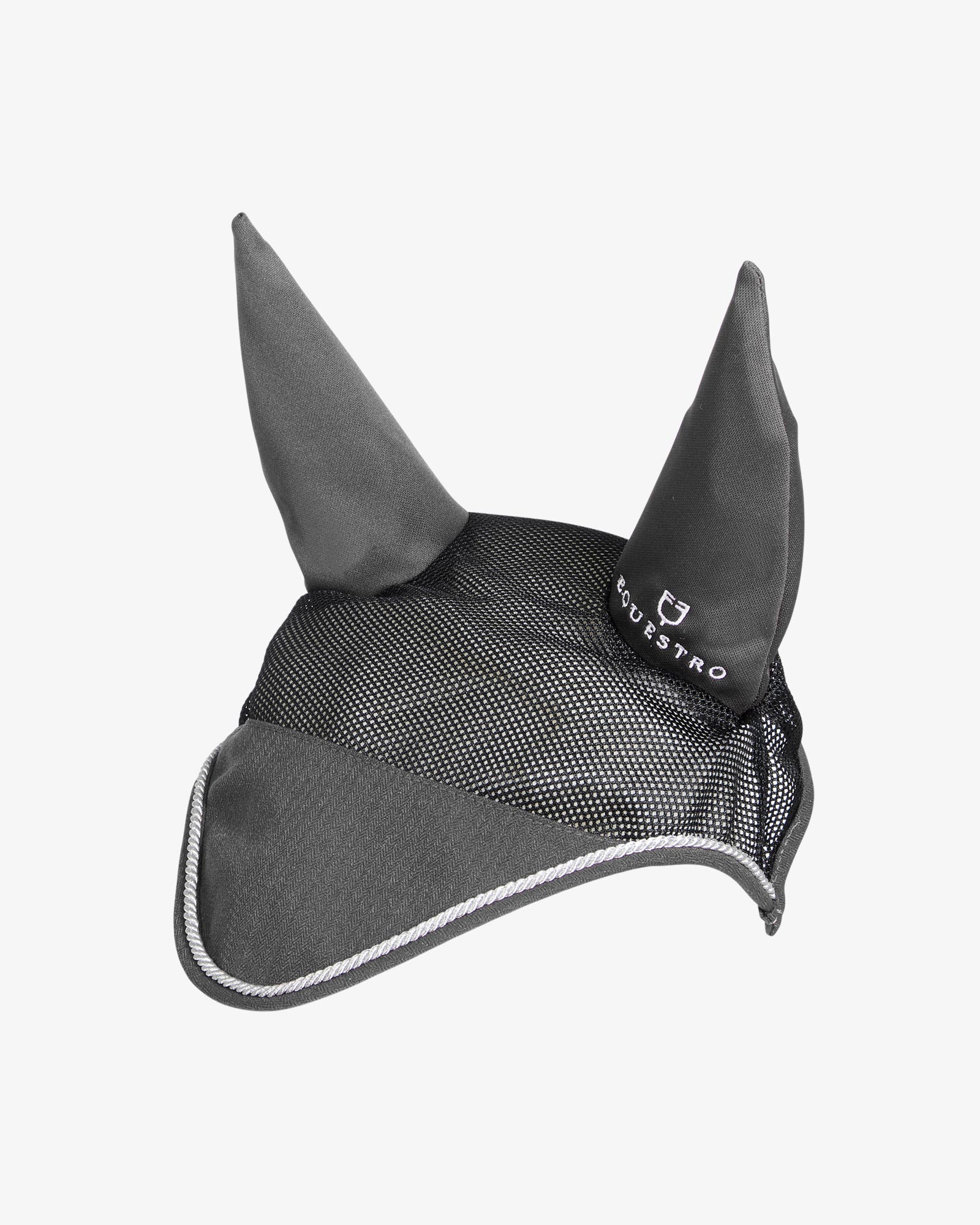 Cuffietta cavallo in cotone e tessuto mesh traforato