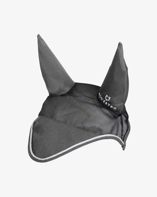Cuffietta cavallo in cotone e tessuto mesh traforato