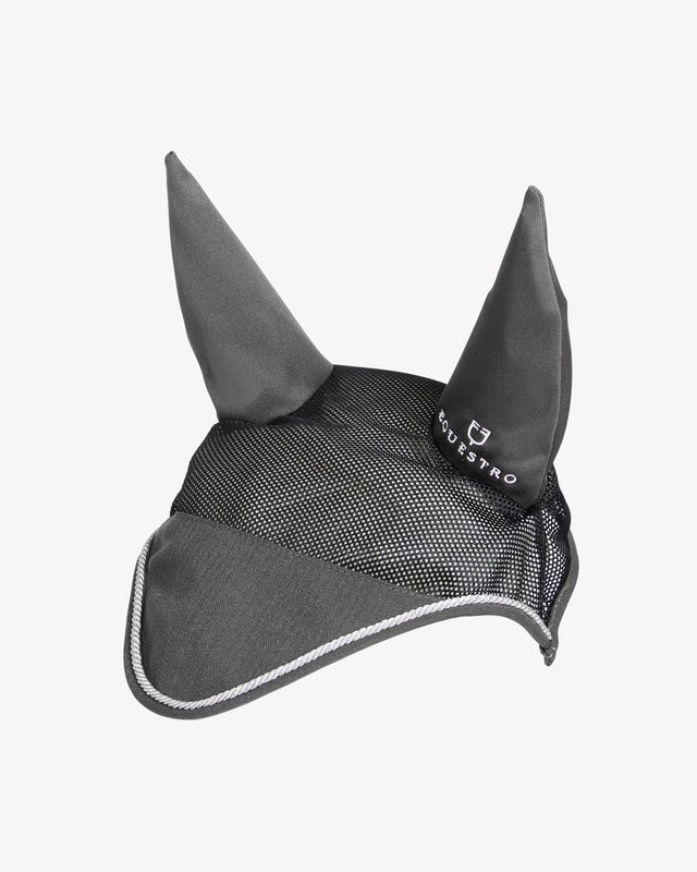 Cotton fly veil and perforated mesh fabric
