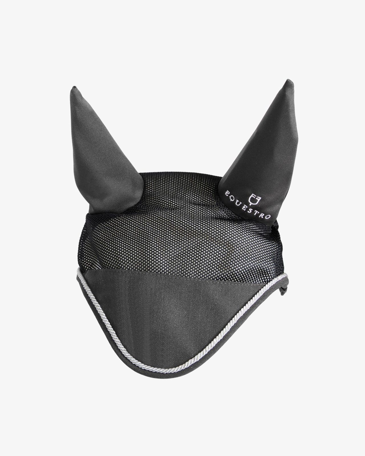 Cuffietta cavallo in cotone e tessuto mesh traforato