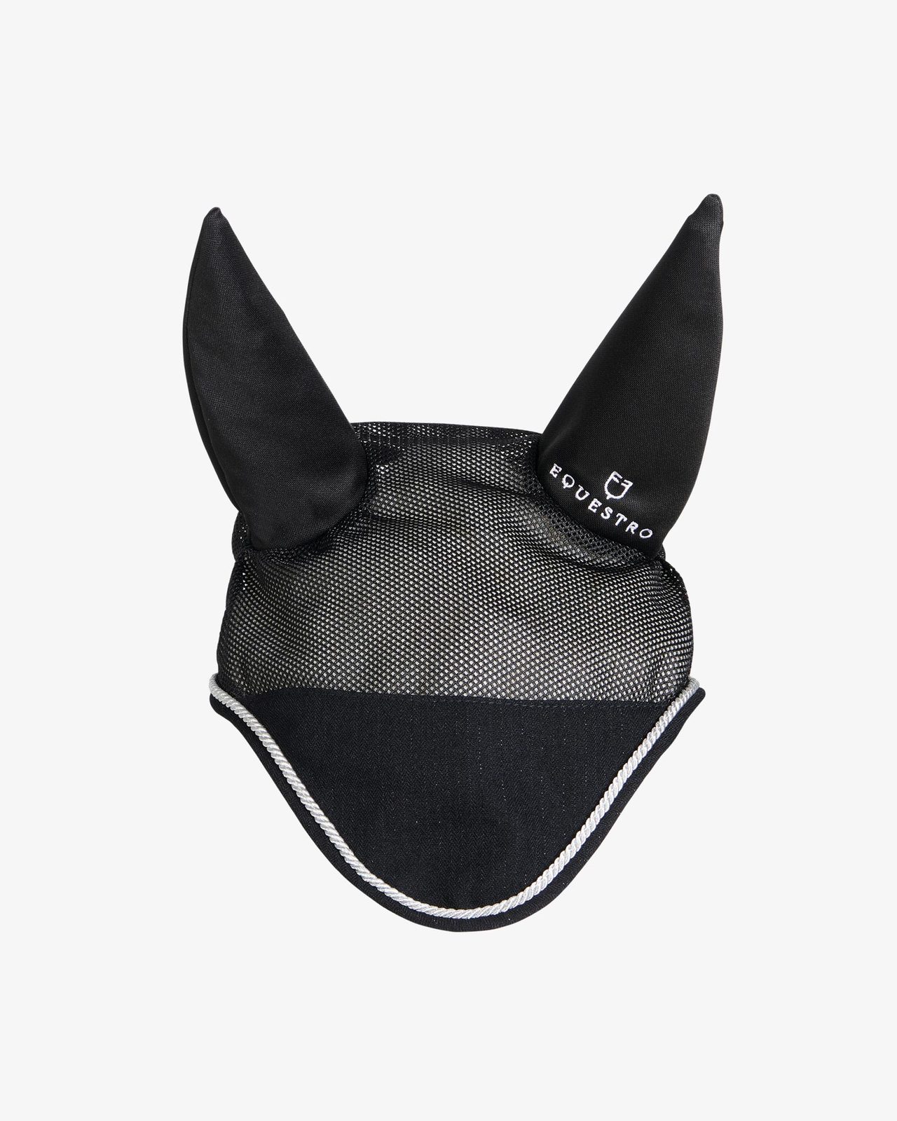 Cotton fly veil and perforated mesh fabric