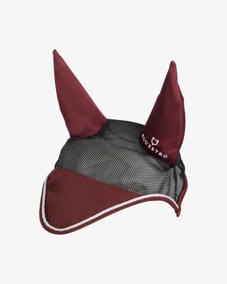 Cuffietta cavallo in cotone e tessuto mesh traforato