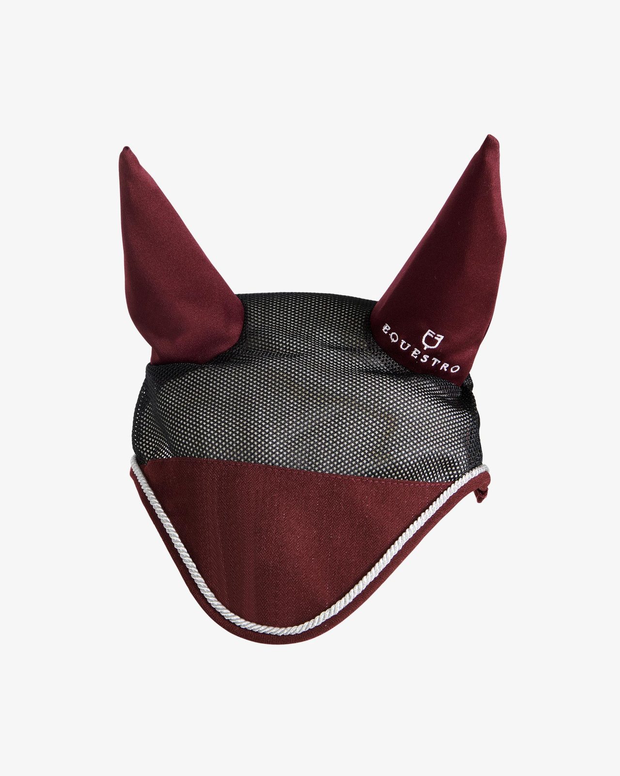Cuffietta cavallo in cotone e tessuto mesh traforato