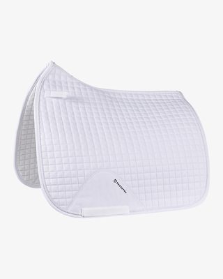 Dressage shaped cotton saddle pad