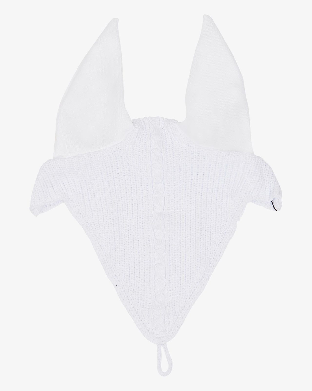 Meshing fly veil with drawstring at the noseband