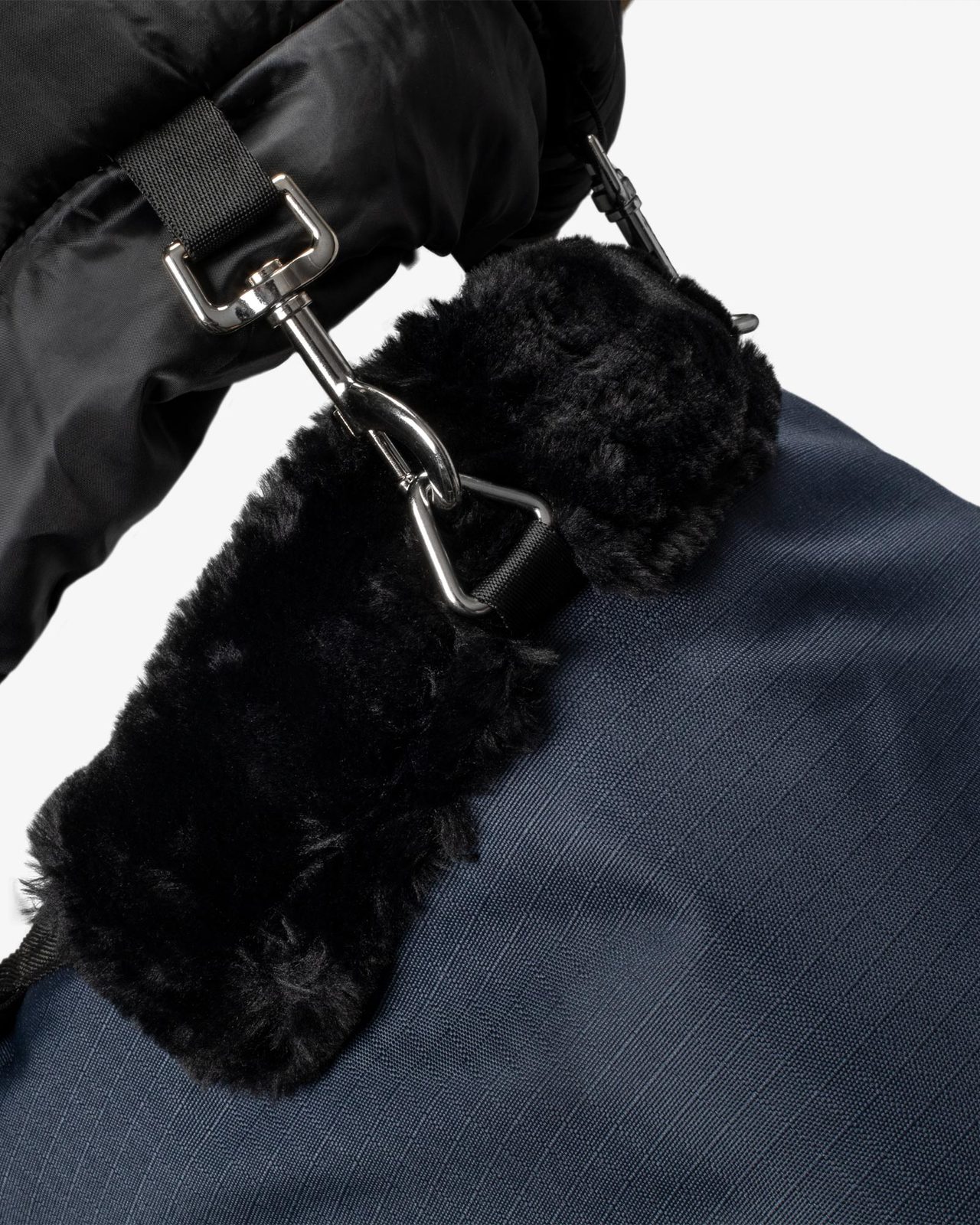 Paddock neck cover in rip-stop fabric