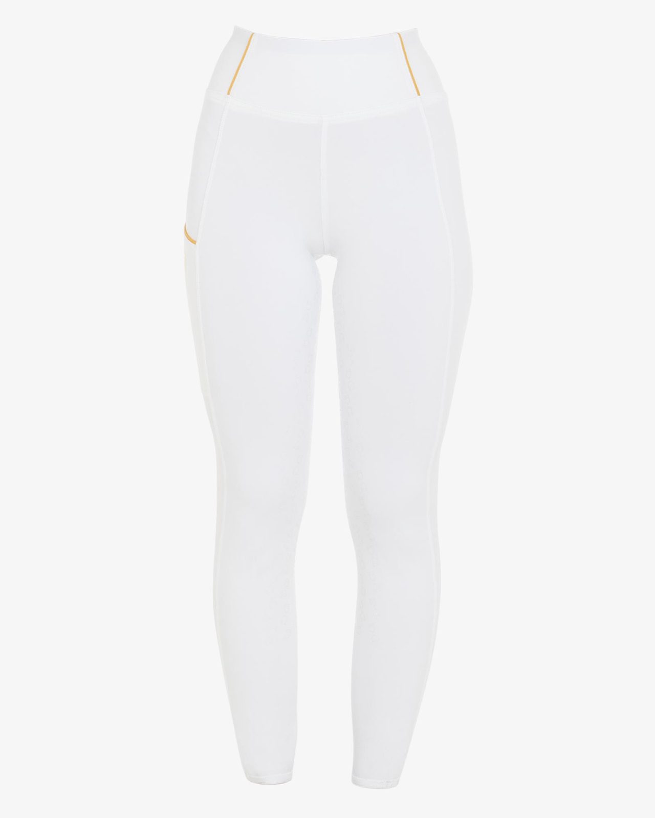 Leggins bambina slim fit grip con logo