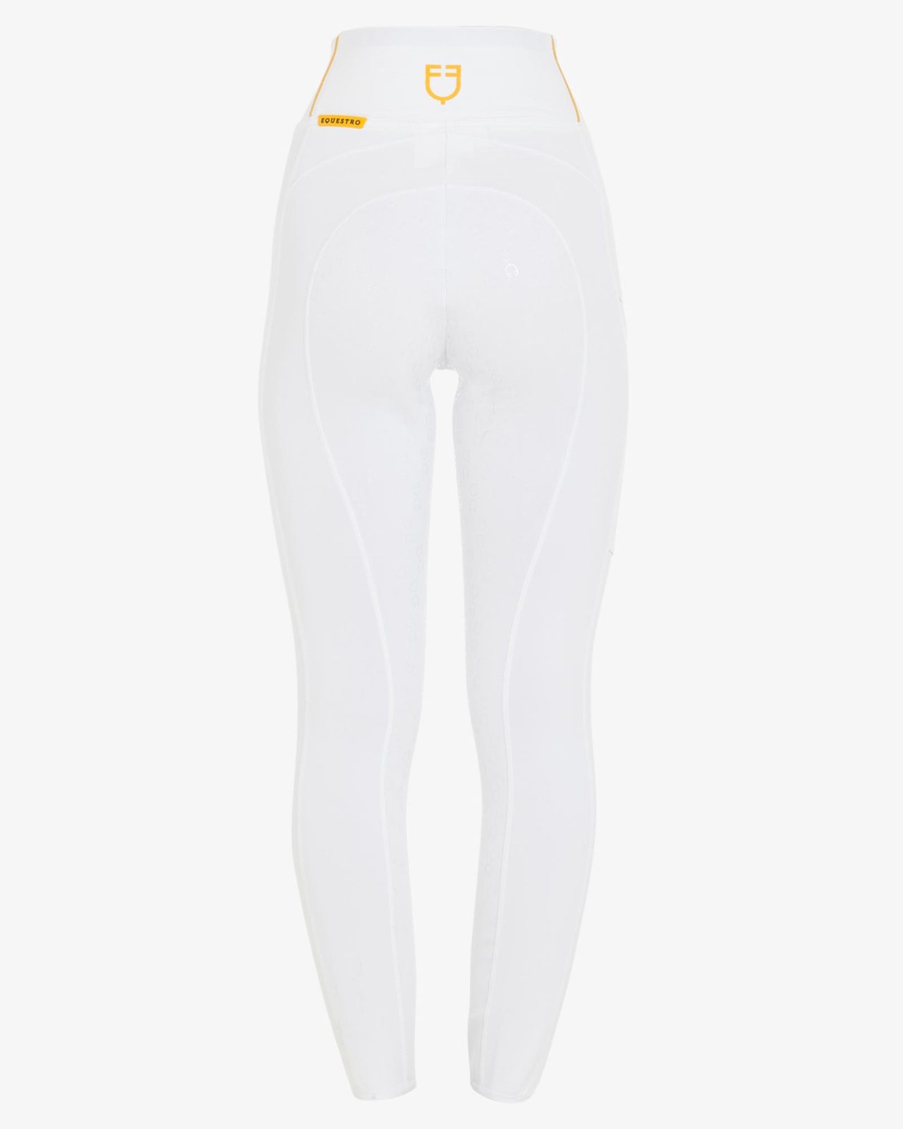 Leggins bambina slim fit grip con logo