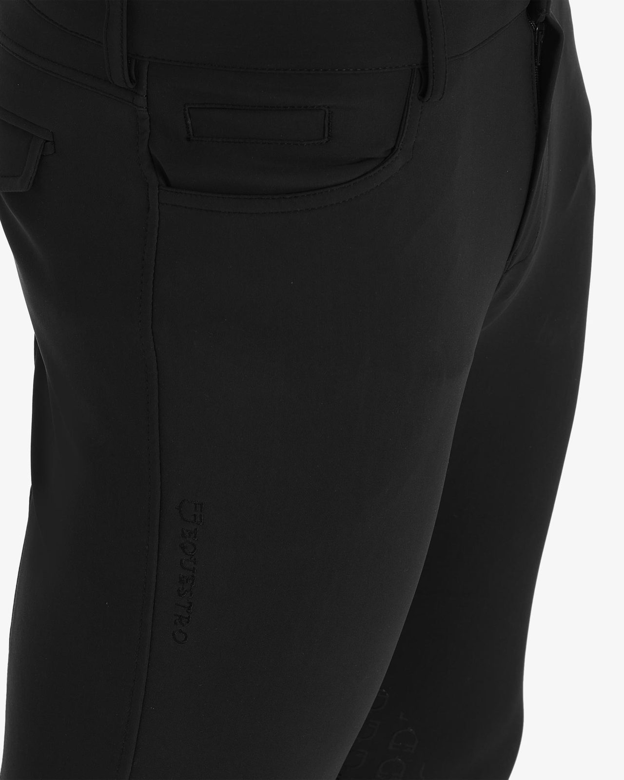 Men's slim fit grip breeches with logo