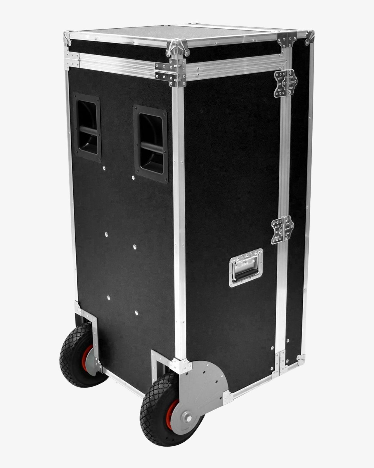 Vertical saddle trunk rubber coated