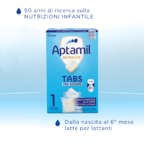 APTAMIL Nutribiotik TABS 1 - Latte di partenza in Tabs pre-dosate