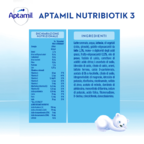 APTAMIL Nutribiotik 3 - Latte di crescita Liquido 6x1l