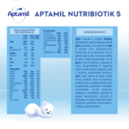 APTAMIL Nutribiotik 5 - Latte di crescita in Polvere 830g