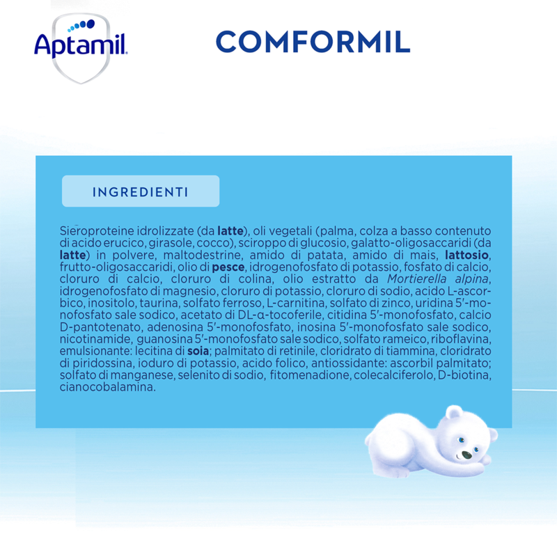 Aptamil conformil plus 2 buste da 300 g latte per coliche o stipsi -  Para-Farmacia Bosciaclub