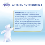 APTAMIL Nutribiotik 3 - Latte di crescita in Polvere 830g