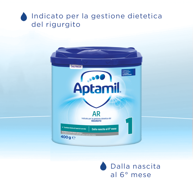 Aptamil AR 1 Latte Antirigurgito in polvere 400 g