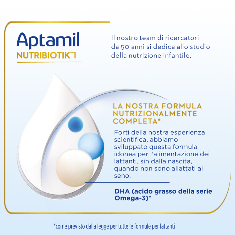 Aptamil Nutribiotik 1 Latte per Lattanti 800 g - Dispensa - Supermercati  Gecop