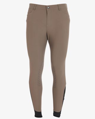 Pantaloni uomo slim fit grip con logo Equestro