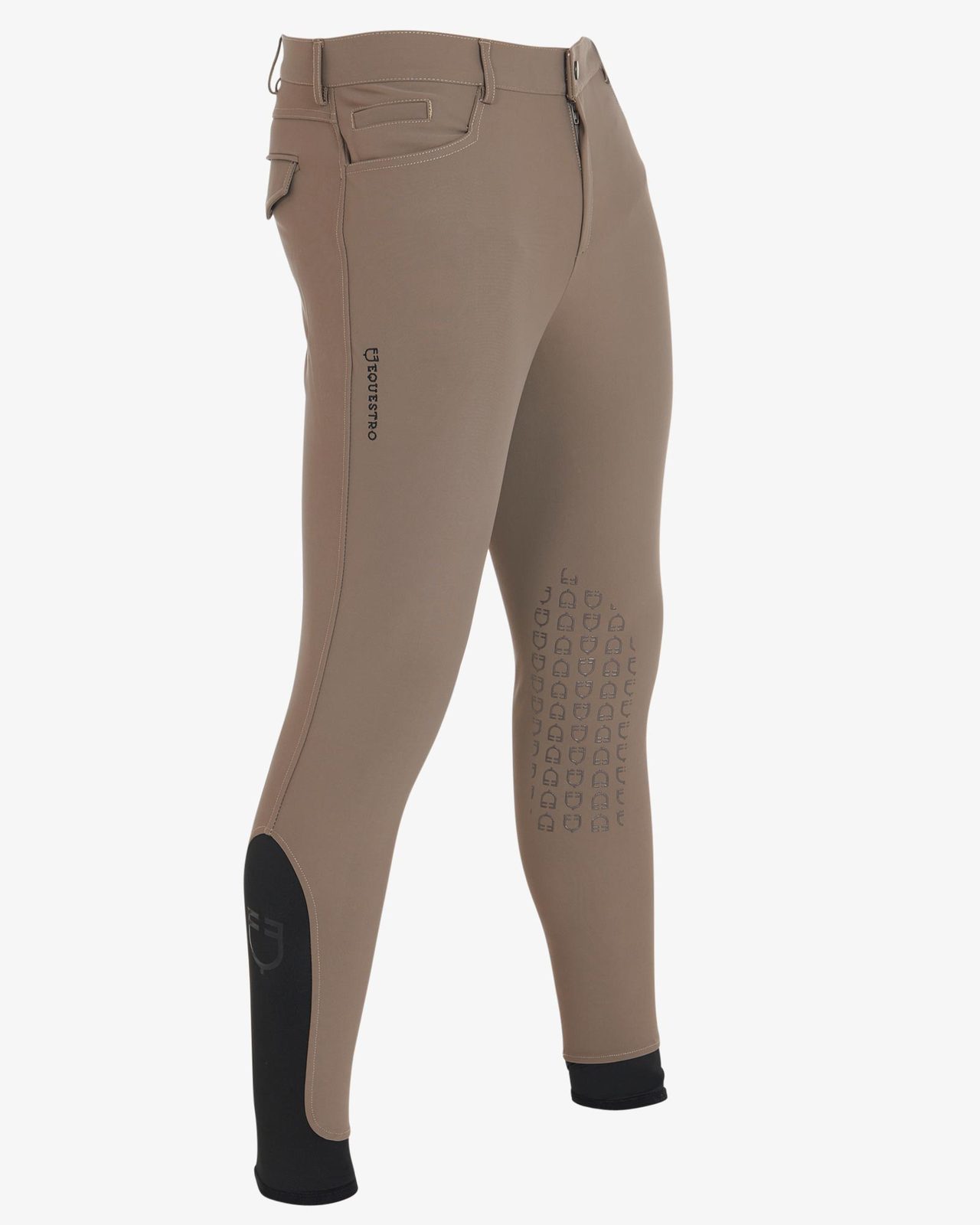 Pantaloni uomo slim fit grip con logo Equestro