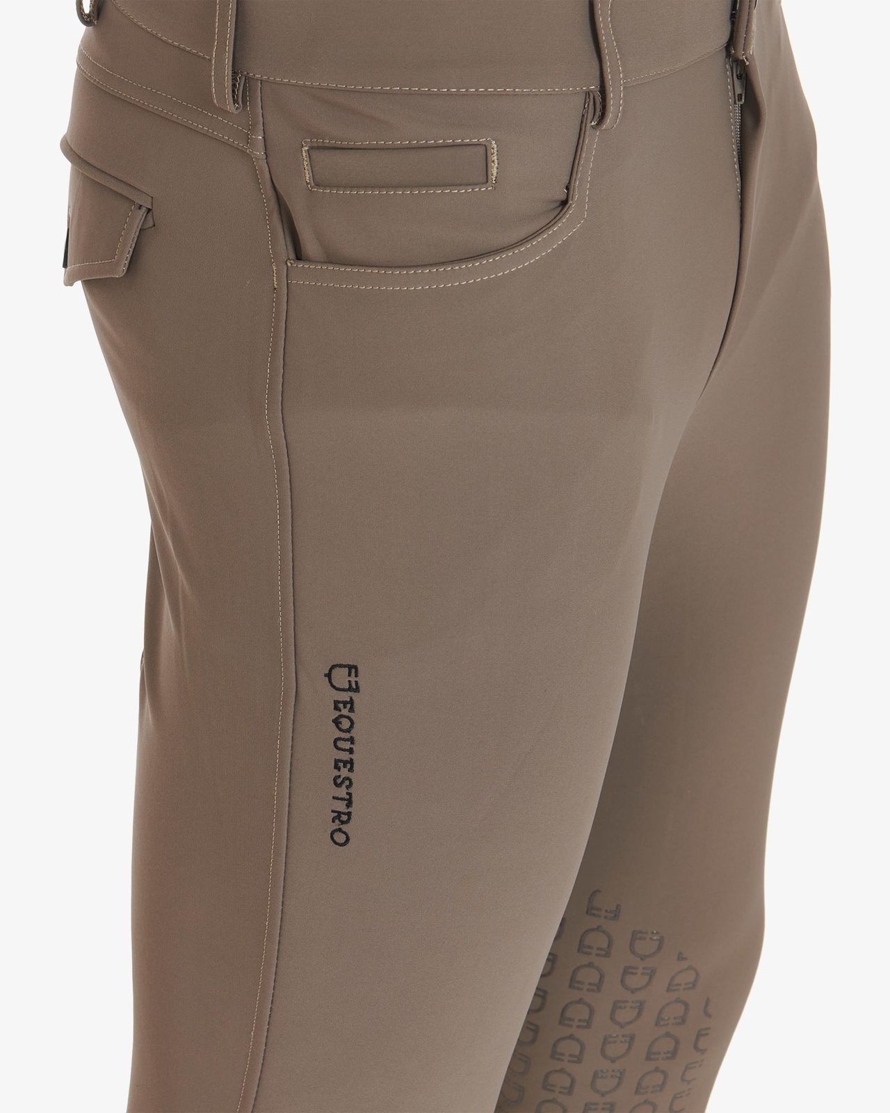 Pantaloni uomo slim fit grip con logo Equestro