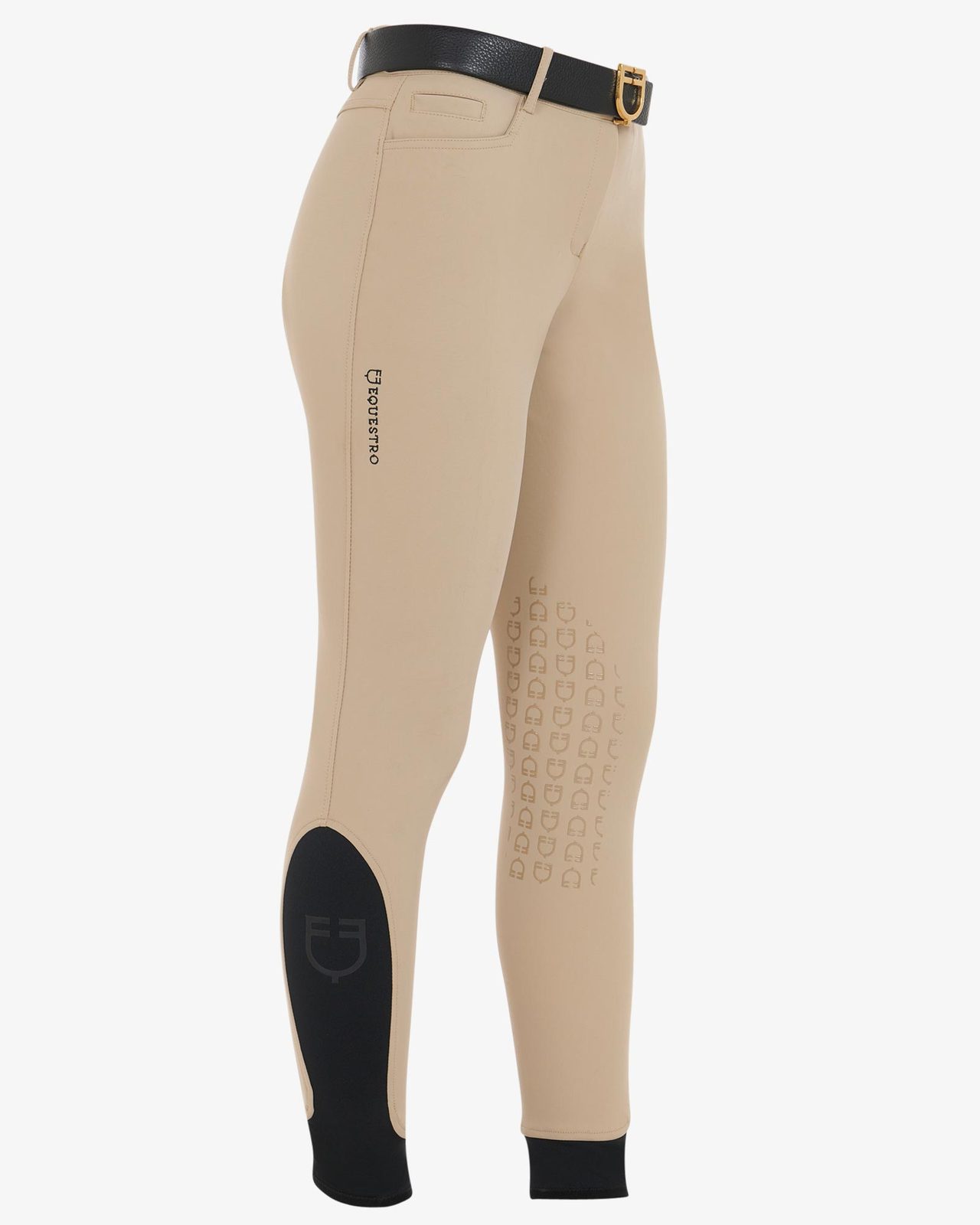 Women's slim fit grip breeches with logo
