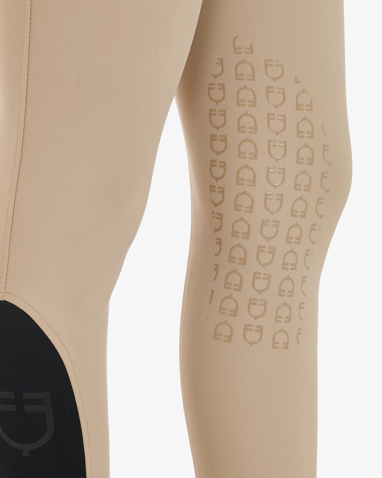Women's slim fit grip breeches with logo