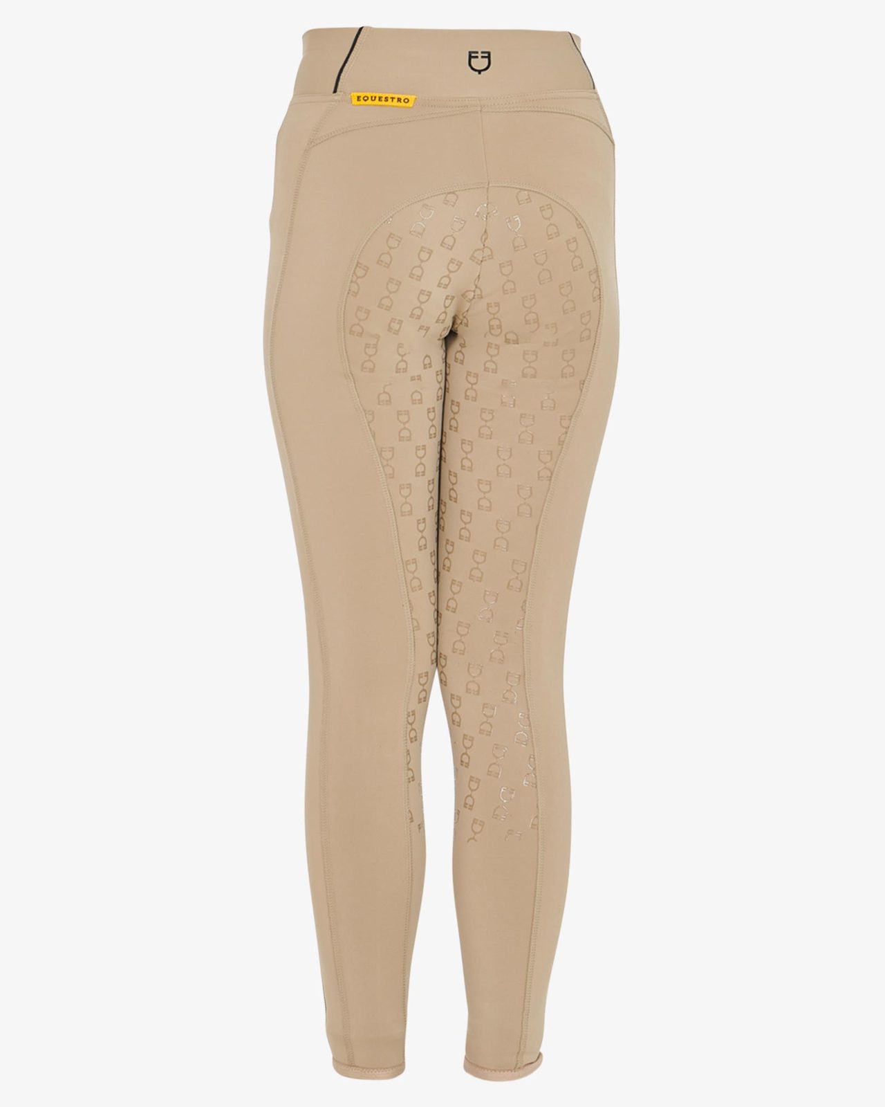 Leggins bambina slim fit grip con logo