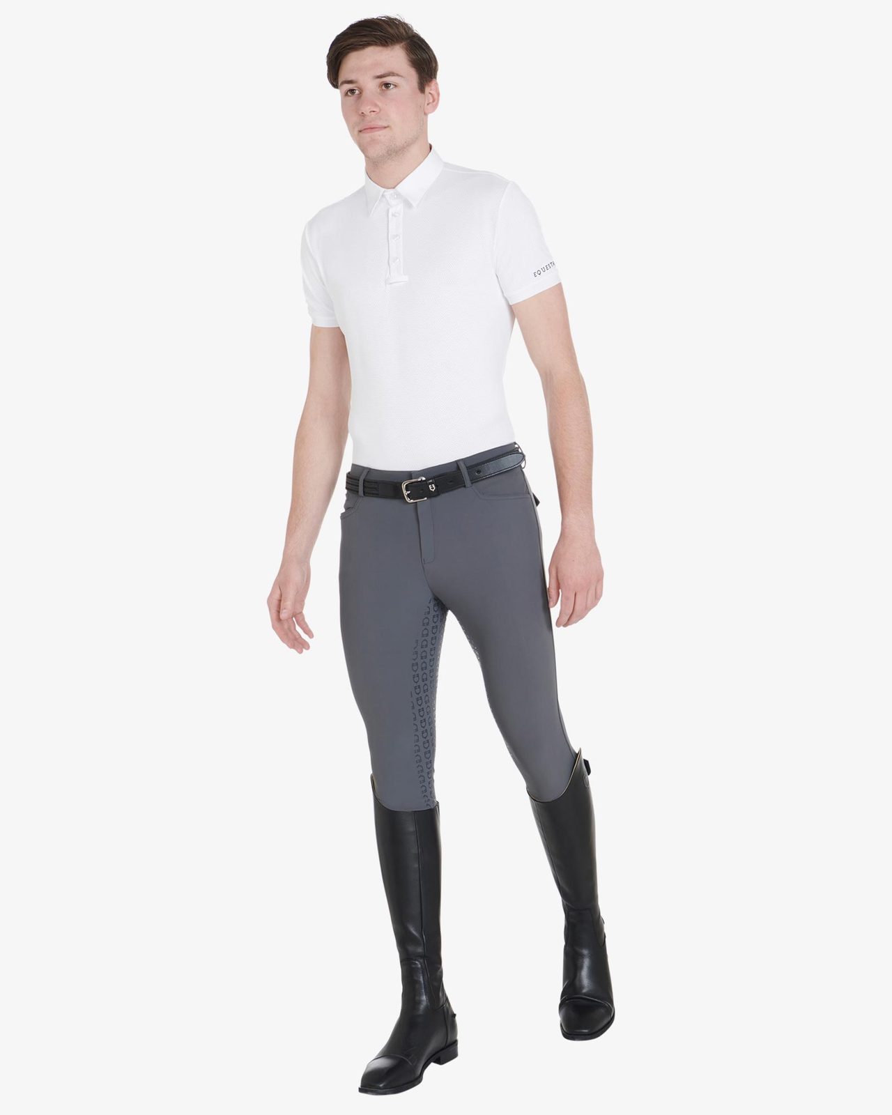 Men's slim fit full grip breeches