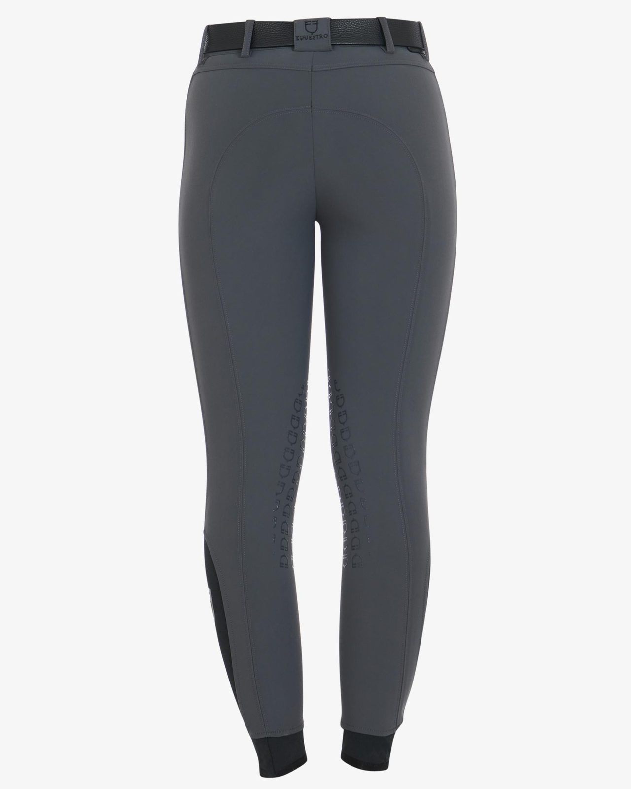 Pantaloni donna slim fit grip con logo Equestro
