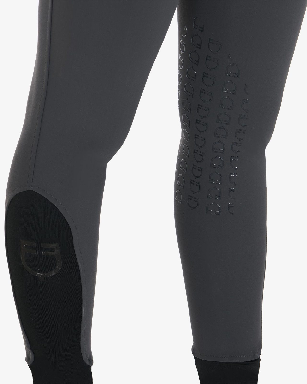 Pantaloni donna slim fit grip con logo Equestro
