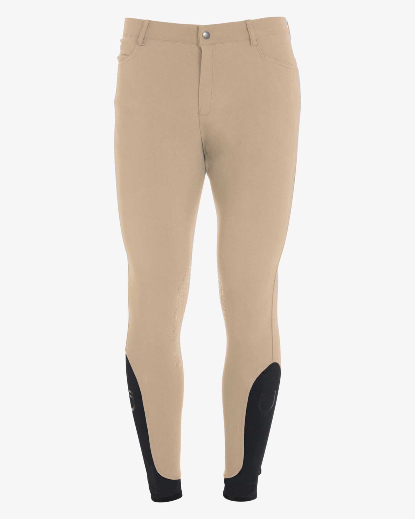 Men's slim fit grip breeches with logo