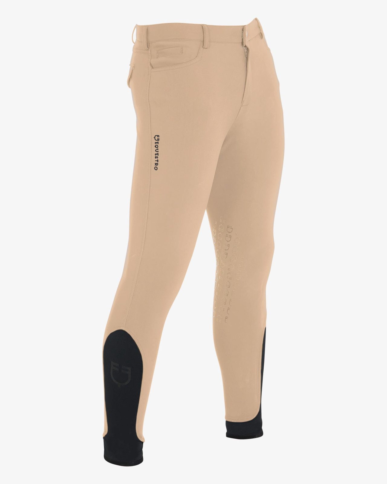 Men's slim fit grip breeches with logo