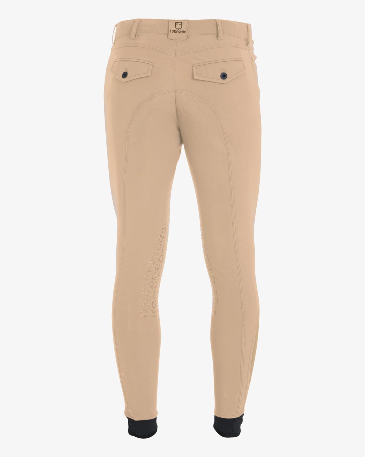 Men's slim fit grip breeches with logo