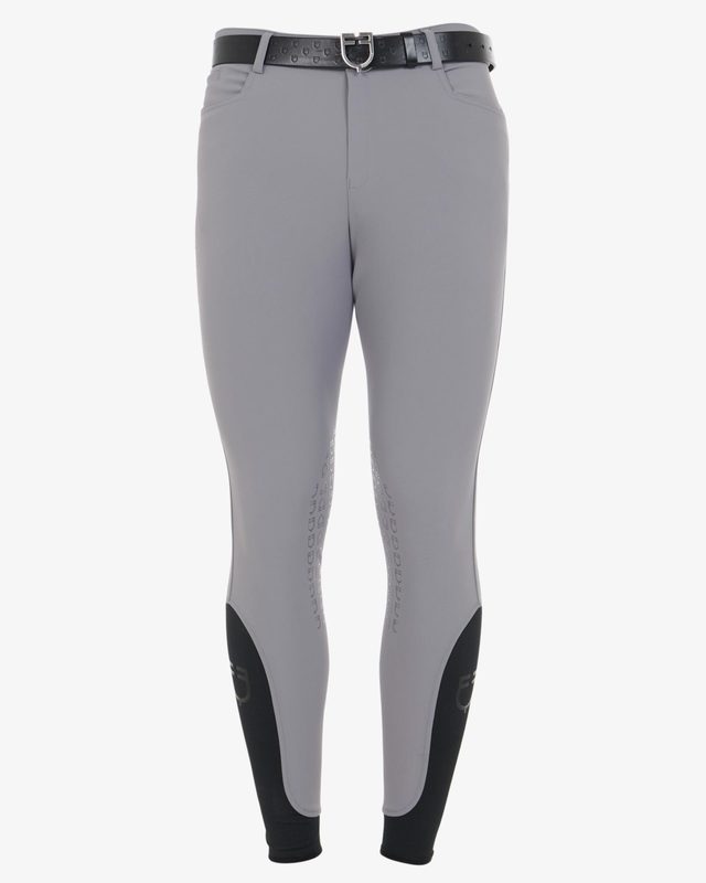 Pantaloni uomo slim fit grip con logo Equestro
